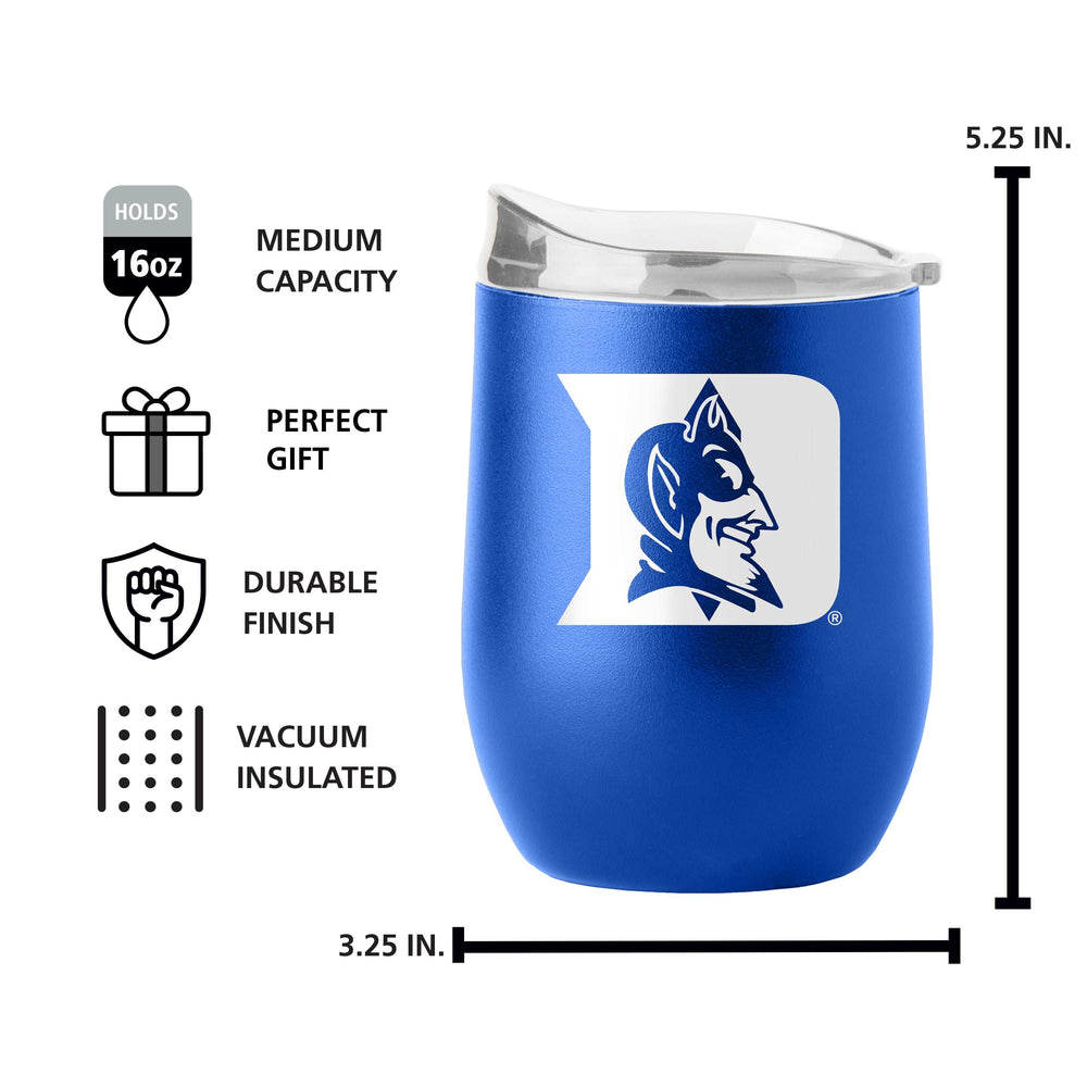 Duke 16oz Flipside Powder Coat Curved Bev - Logo Brands - Flyclothing LLC