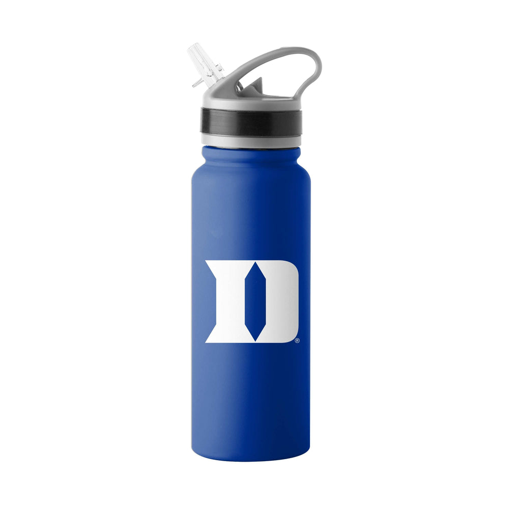 Duke Logo 25oz Stainless Single Wall Flip Top Bottle - Logo Brands - Flyclothing LLC
