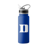 Duke Logo 25oz Stainless Single Wall Flip Top Bottle - Logo Brands - Flyclothing LLC