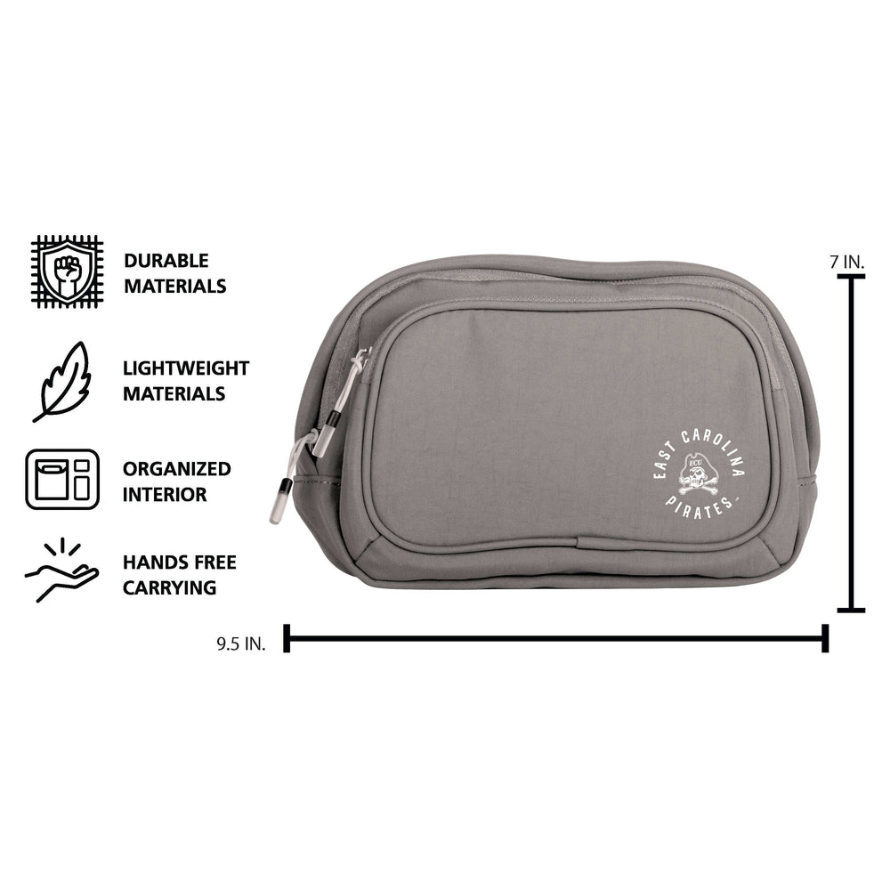 East Carolina Everyday Ash Belt Bag - Logo Brands - Flyclothing LLC