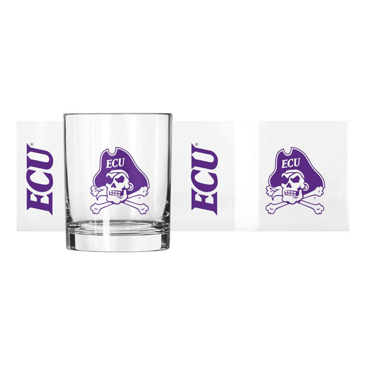East Carolina 14oz Gameday Rocks Glass - Logo Brands - Flyclothing LLC