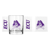 East Carolina 14oz Gameday Rocks Glass - Logo Brands - Flyclothing LLC