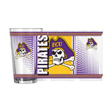 East Carolina 16oz Hero Pint Glass - Logo Brands - Flyclothing LLC