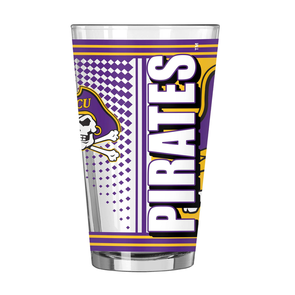 East Carolina 16oz Hero Pint Glass - Logo Brands - Flyclothing LLC