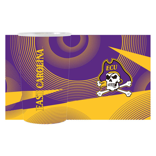 East Carolina Geometric Hardwall Cup 4 Pack - Logo Brands - Flyclothing LLC