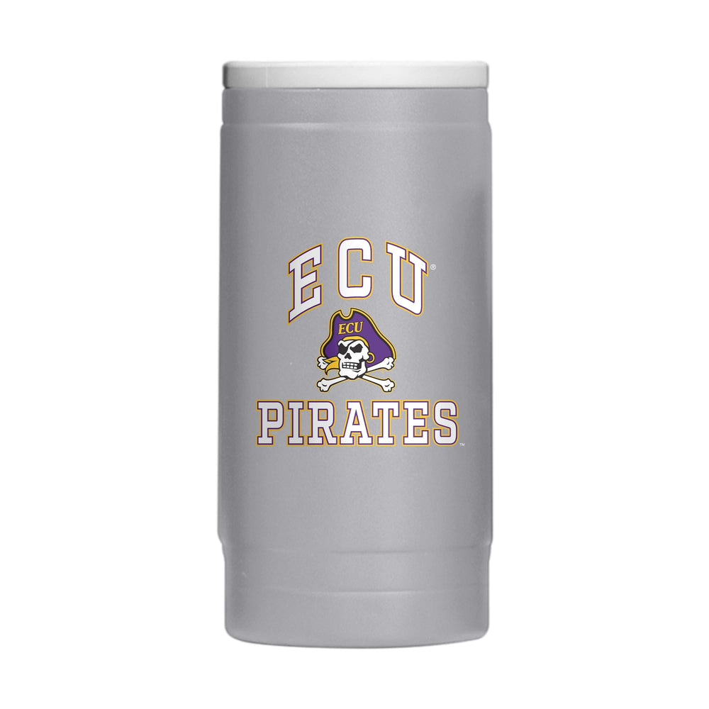 East Carolina 12oz Athletic Powdercoat SlimCan Coolie - Logo Brands - Flyclothing LLC