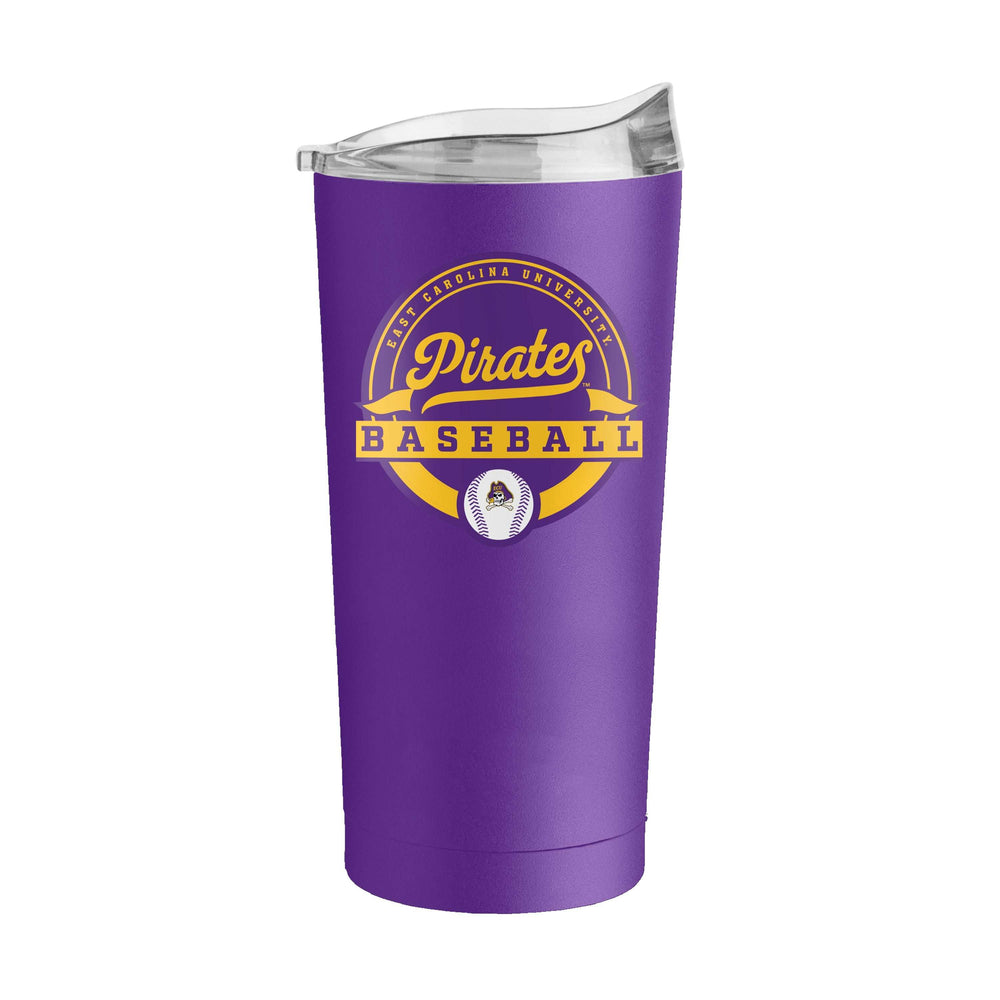 East Carolina 20oz Baseball Powder Coat Tumbler - Logo Brands - Flyclothing LLC