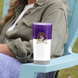 East Carolina Colorblock 20oz Stainless Tumbler - Logo Brands - Flyclothing LLC