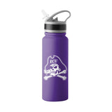 East Carolina 25oz Logo SingleWall FlipTop Bottle - Logo Brands - Flyclothing LLC