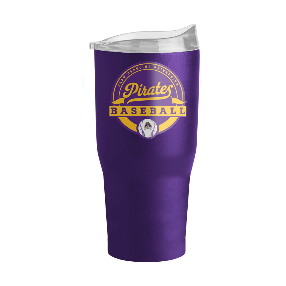 East Carolina 30oz Baseball Powder Coat Tumbler - Logo Brands - Flyclothing LLC