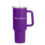 East Carolina Health 40oz Powder Coat Tumbler - Logo Brands - Flyclothing LLC
