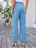 High Waist Wide Leg Pants - Trendsi - Flyclothing LLC