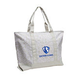 Eastern Illinois Leopard Pattern Tote - Logo Brands - Flyclothing LLC