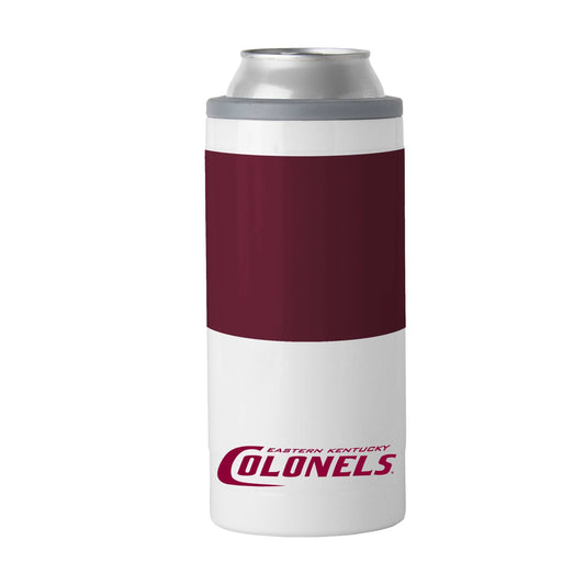 Eastern Kentucky 12oz Colorblock Slim Can Coolie - Logo Brands - Flyclothing LLC