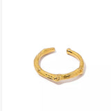 18K Gold-Plated Open Ring - Trendsi - Flyclothing LLC