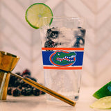 Florida 16oz Stripe Pint Glass - Logo Brands - Flyclothing LLC