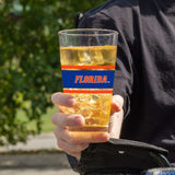 Florida 16oz Stripe Pint Glass - Logo Brands - Flyclothing LLC