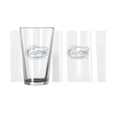 Florida 16oz Frost Pint Glass - Logo Brands - Flyclothing LLC