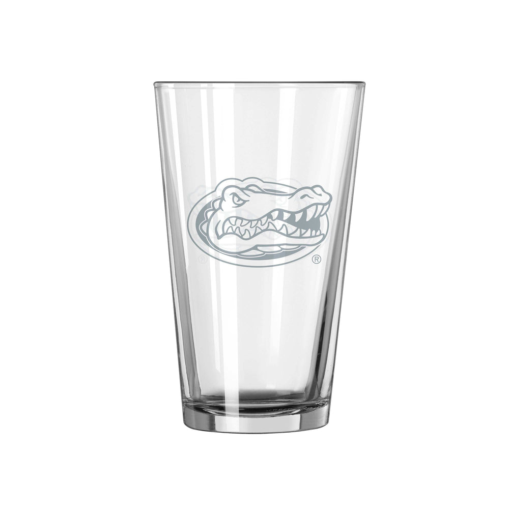 Florida 16oz Frost Pint Glass - Logo Brands - Flyclothing LLC