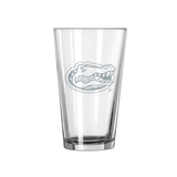 Florida 16oz Frost Pint Glass - Logo Brands - Flyclothing LLC