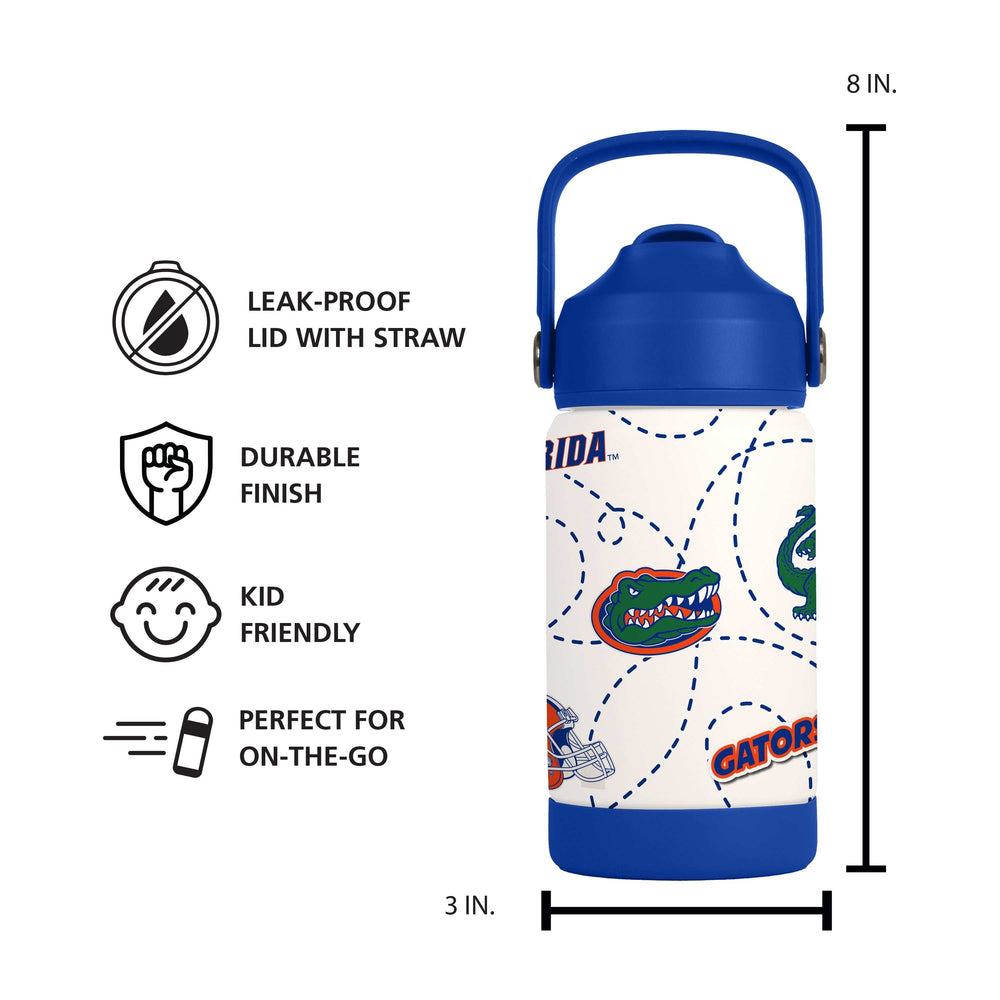 Florida 12oz Mascot SS Kids Bottle - Logo Brands - Flyclothing LLC