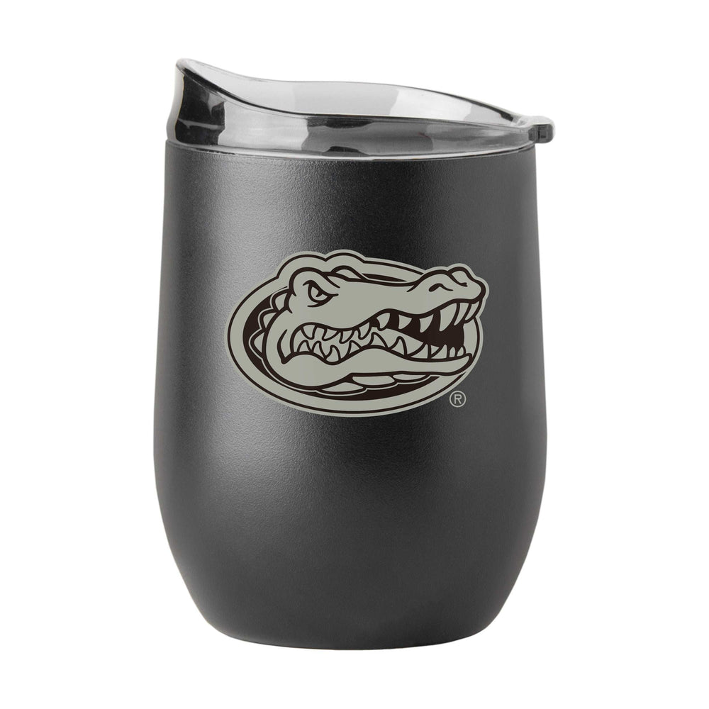Florida GunMetal 16oz Black Powder Curved Beverage - Logo Brands - Flyclothing LLC