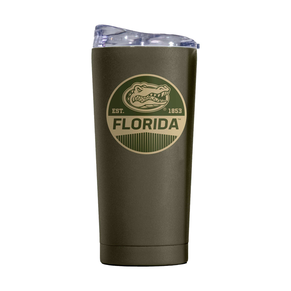 Florida 20oz Badge Powder Coat Tumbler - Logo Brands - Flyclothing LLC