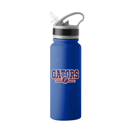 Florida 25oz Campus Color Letterman Stainless Single Wall Flip Top Bottle - Logo Brands - Flyclothing LLC