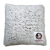 FL State Campus Colors Frosty Throw Pillow - Logo Brands - Flyclothing LLC