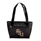 FL State Leopard Print 16 Can Cooler Tote - Logo Brands - Flyclothing LLC