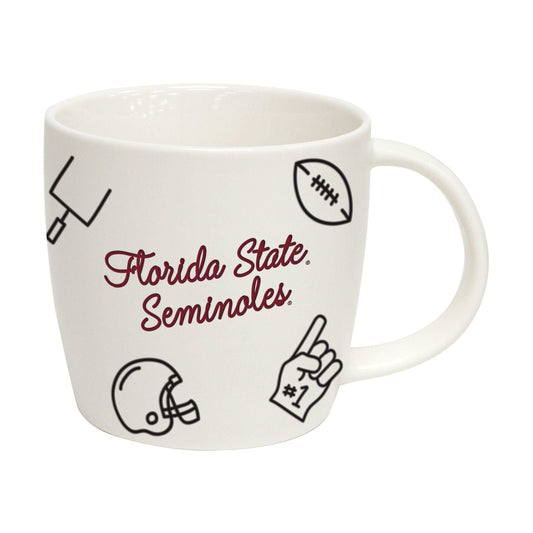 FL State 18oz Playmaker Mug - Logo Brands - Flyclothing LLC