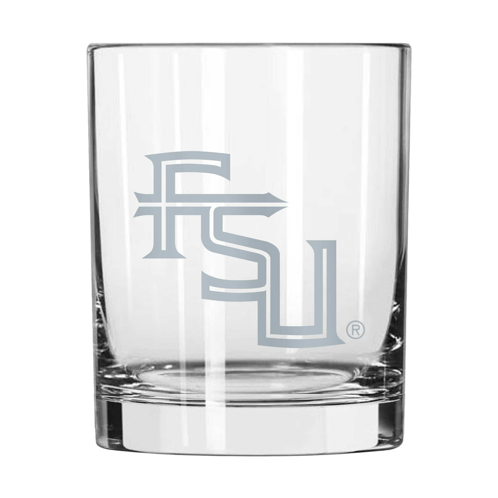FL State 14oz Frost Rocks Glass - Logo Brands - Flyclothing LLC