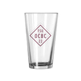 FL State Oyster City 16oz Pint Glass - Logo Brands - Flyclothing LLC