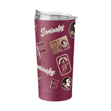 FL State 20oz Dreamweave Powder Coat Tumbler - Logo Brands - Flyclothing LLC