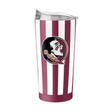 FL State 20oz Striped Powder Coat Tumbler - Logo Brands - Flyclothing LLC