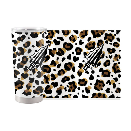 FL State 20oz Neutral Leopard Stainless Steel Tumbler - Logo Brands - Flyclothing LLC
