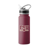 FL State 25oz Campus Color Letterman Stainless Single Wall Flip Top Bottle - Logo Brands - Flyclothing LLC