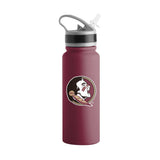 FL State 25oz Campus Color Letterman Stainless Single Wall Flip Top Bottle - Logo Brands - Flyclothing LLC