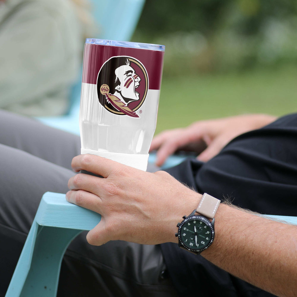 Florida State 30oz Colorblock Stainless Tumbler - Logo Brands - Flyclothing LLC