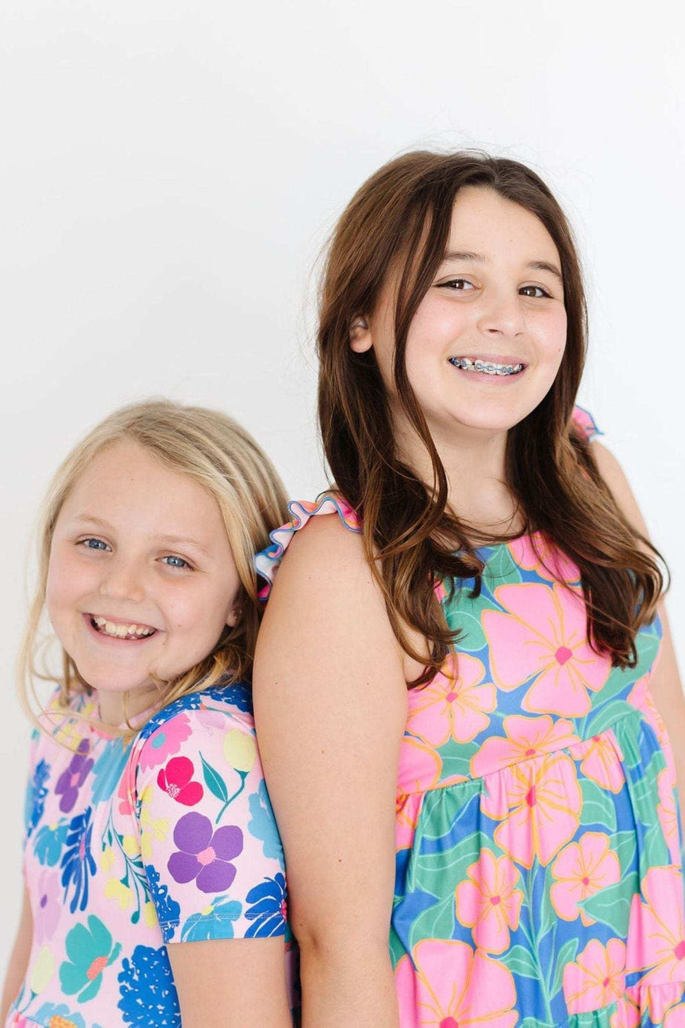 SALE Dahlia Dreams S/S Pocket Twirl Dress - Mila & Rose ® - Flyclothing LLC