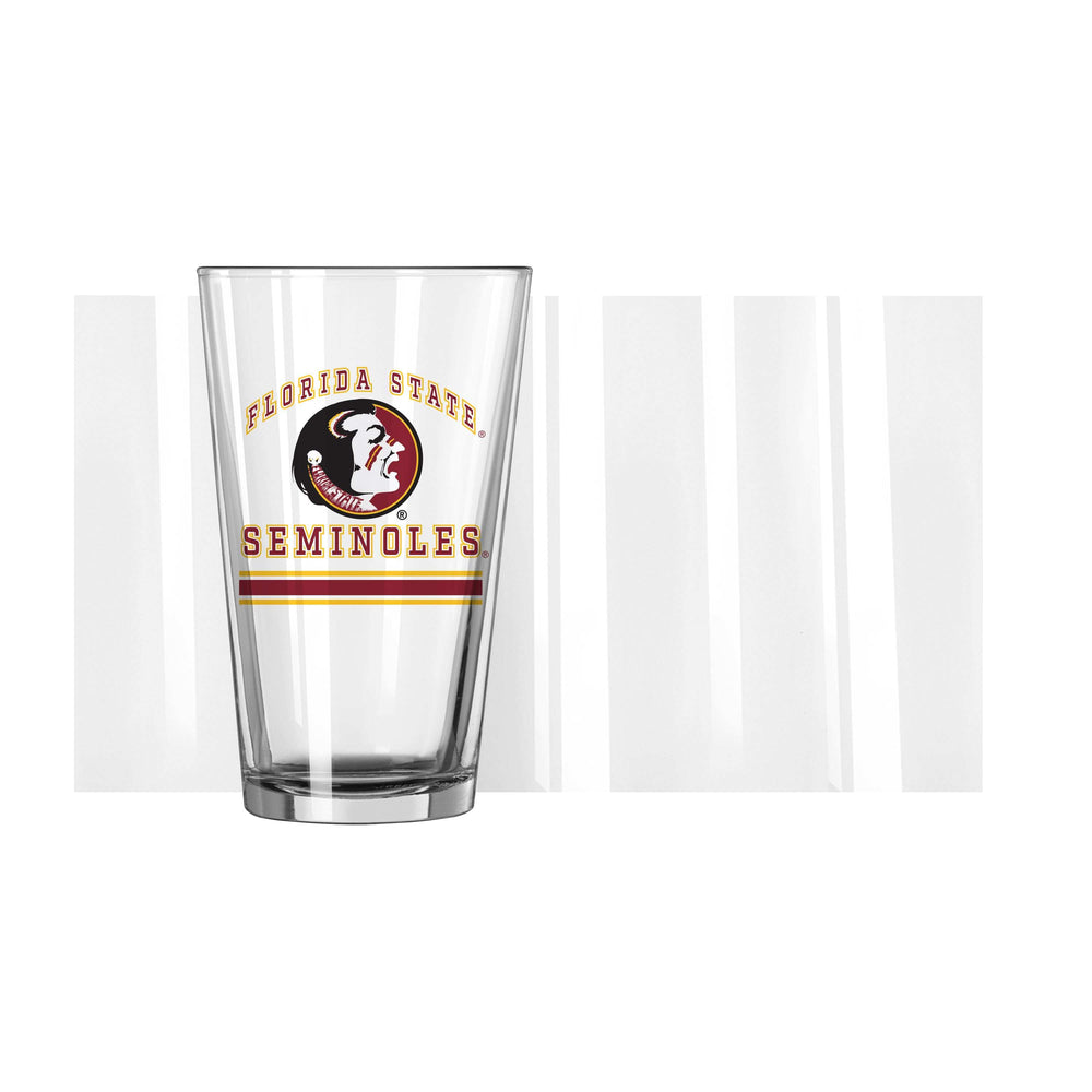Florida State 16oz Archway Pint Glass - Logo Brands - Flyclothing LLC