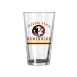 Florida State 16oz Archway Pint Glass - Logo Brands - Flyclothing LLC