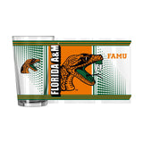 Florida A&M 16oz Hero Pint Glass - Logo Brands - Flyclothing LLC