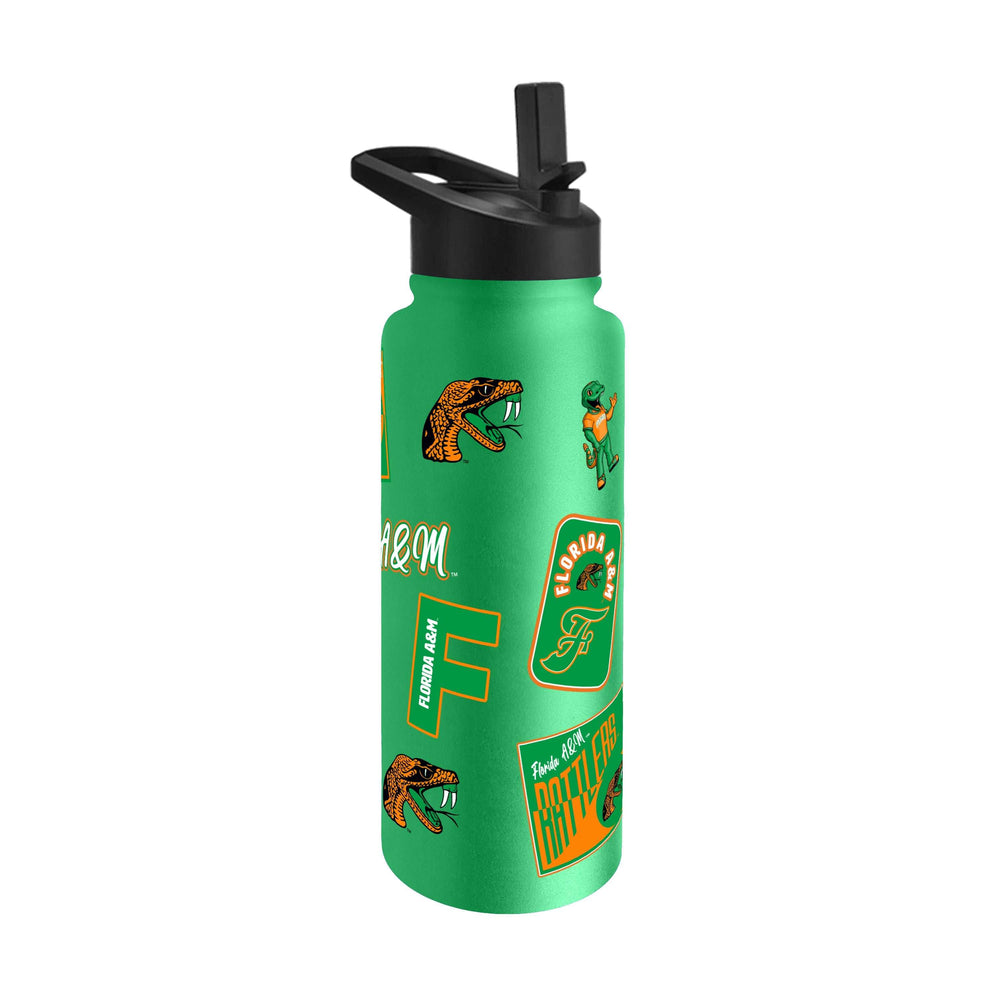 Florida A&M 34oz Dreamweave Quencher Bottle - Logo Brands - Flyclothing LLC