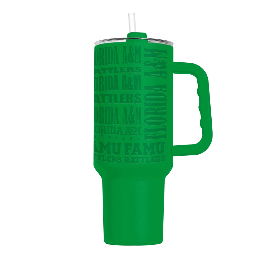 Florida A&M 40oz Replay Powder Coat Tumbler - Logo Brands - Flyclothing LLC