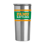 Florida A&M Stripe 20 oz Fusion Tumbler - Logo Brands - Flyclothing LLC