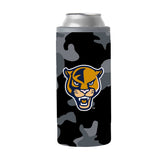 Florida Int'l Black Camo 12oz Slim Can Coolie - Logo Brands - Flyclothing LLC
