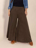 Plus Size Wide Leg Pants with Pockets - Trendsi - Flyclothing LLC