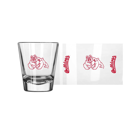 Fresno State 2oz Gameday Shot Glass - Logo Brands - Flyclothing LLC
