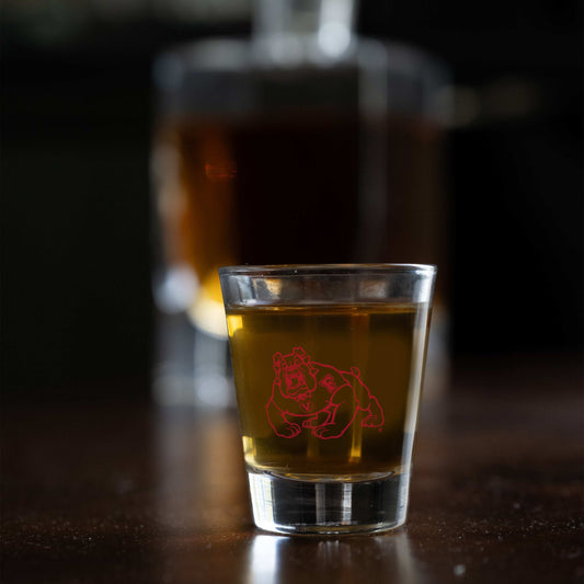 Fresno State 2oz Gameday Shot Glass - Logo Brands - Flyclothing LLC